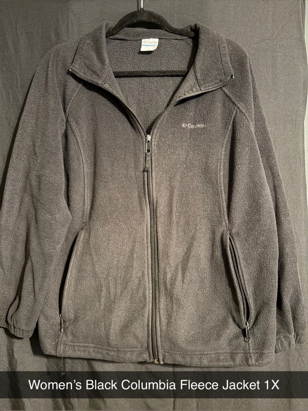 Columbia Women’s Black Full-Zip Fleece Jacket